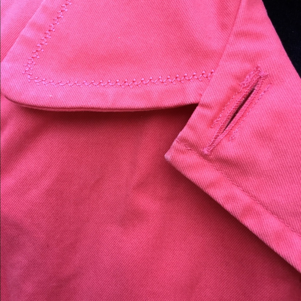 🔥Ann Taylor 6P Pink/Coral Lightweight Jacket 🔥 - Picture 7 of 8